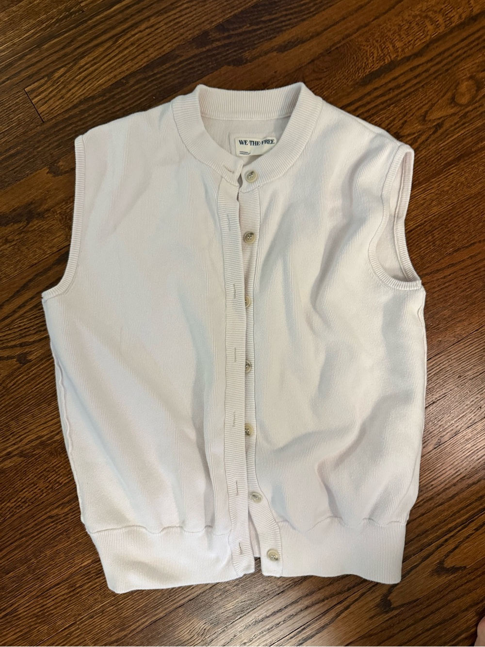 WE THE FREE - EUC Women’s Light Pink Sweater Vest